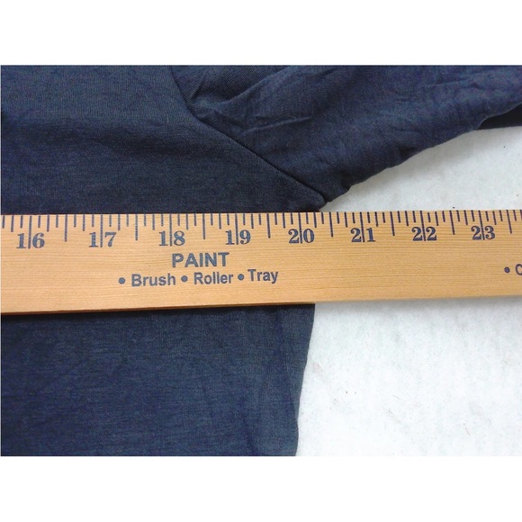 Simply Couture Tunic Top Womens Large Blue Floral Denim Patchwork Western - Picture 9 of 13